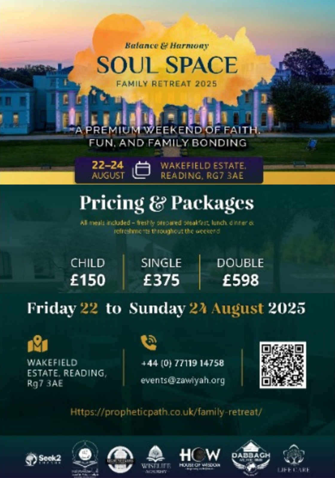 Image representing the event: Balance & Harmony Soul Space Family Retreat 2025