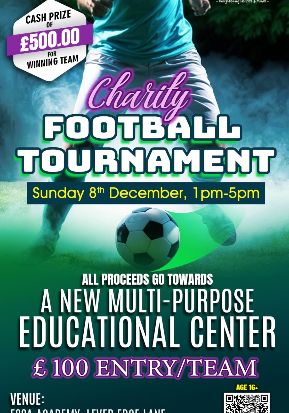 Image representing the event: Charity Football Tournament